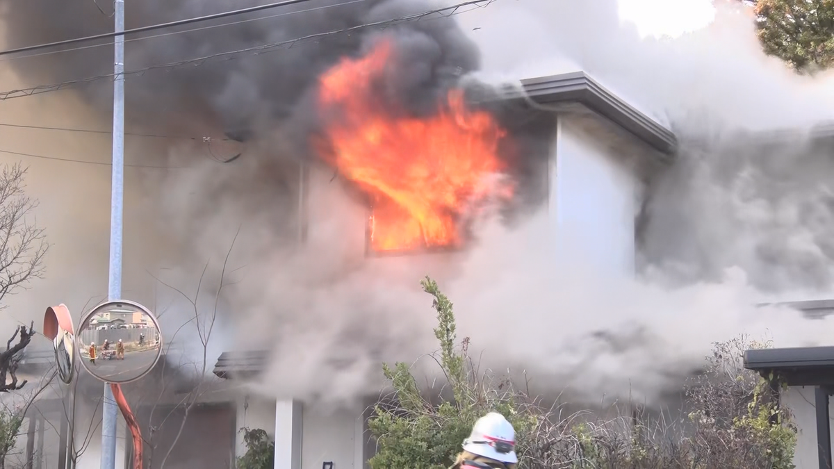 【続報】岡谷市の火事　住宅1棟が全焼　この家に住む51歳男性が死亡