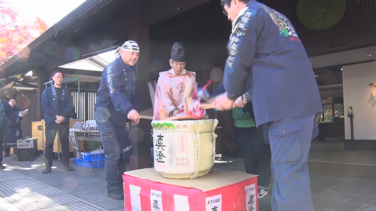 新酒の季節到来「香りの良いおいしいお酒に」　諏訪市の宮坂醸造で純米吟醸「あらばしり」の販売始まる【長野】