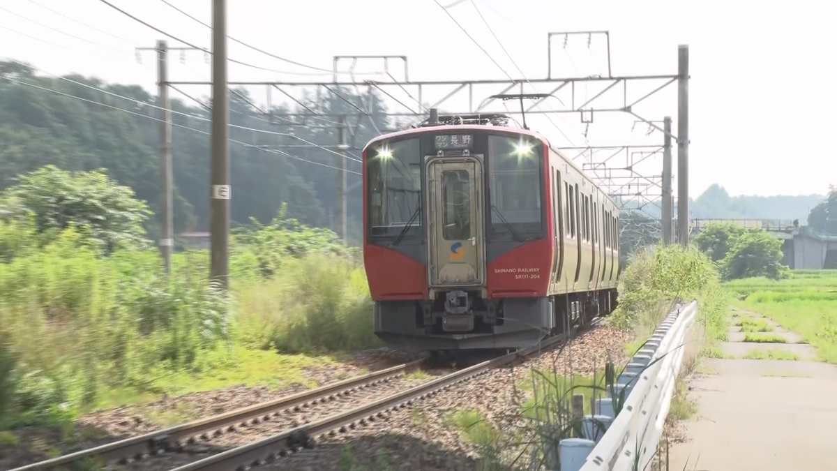 「しなの鉄道」軽井沢～小諸間の運転再開…大雨被害の仮復旧工事が完了　運休の影響は約３５００人に【長野】