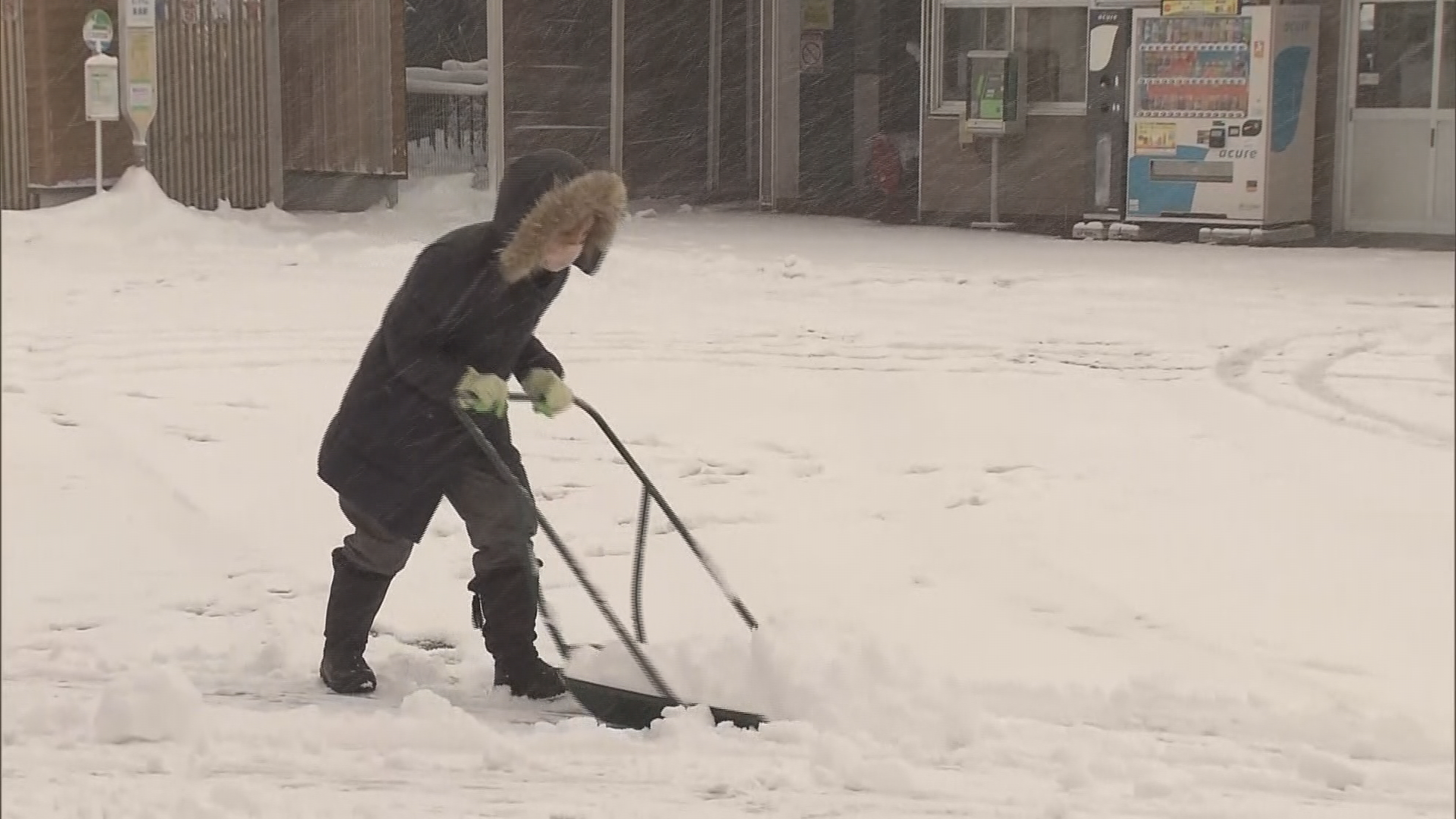 県北部で大雪　信濃町では最大「24センチ」の積雪　長野市街地でも今シーズン初の積雪