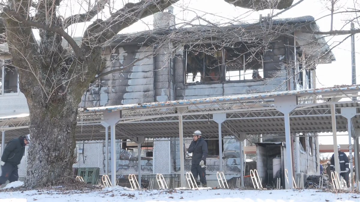 駒ケ根工業高校で合宿所が全焼する火事　けが人なし　高校入試の前期選 抜開始時間2時間遅らせる　