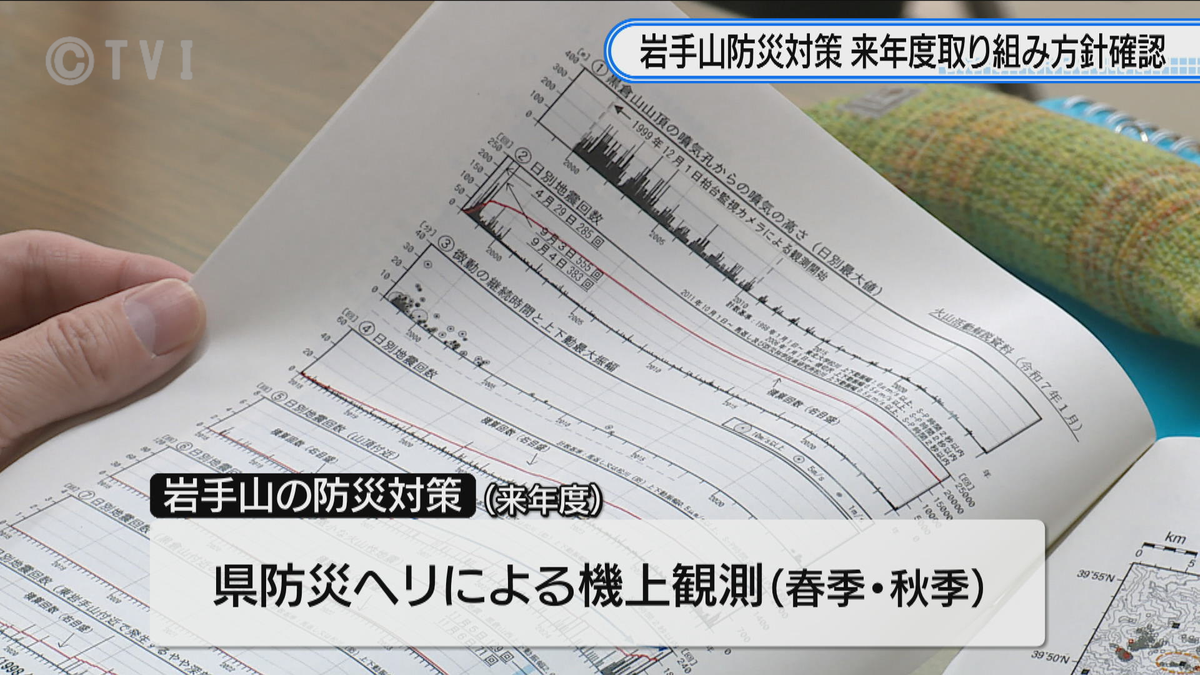 【岩手山防災対策】避難者受け入れる「避難促進施設」指定など来年度の方針確認