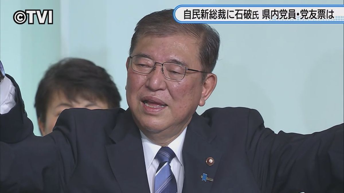 自民党総裁選 岩手県内の党員・党友票は石破氏が最多