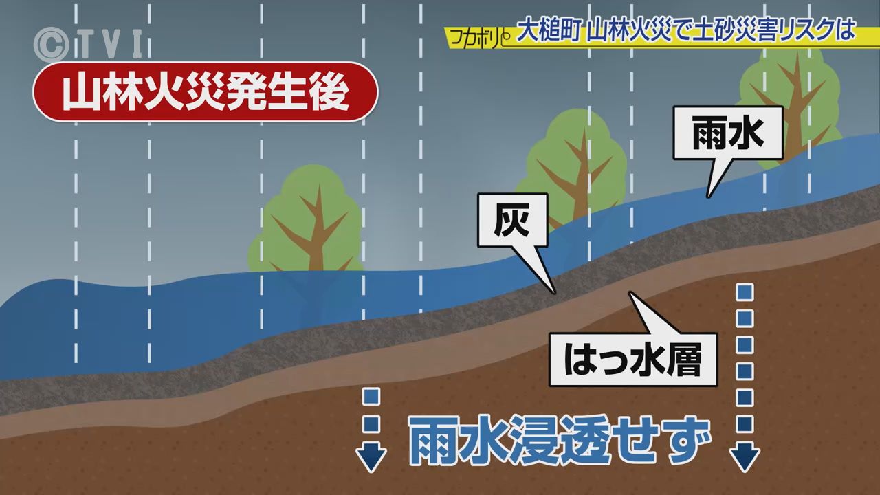 フカボリ】大槌町山林火災で土砂災害リスクは 対策など記者解説（2026