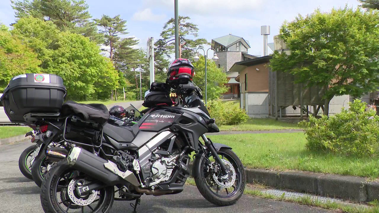 バイクの駅 種山」内覧会 7月4日グランドオープン前に 岩手県住田町