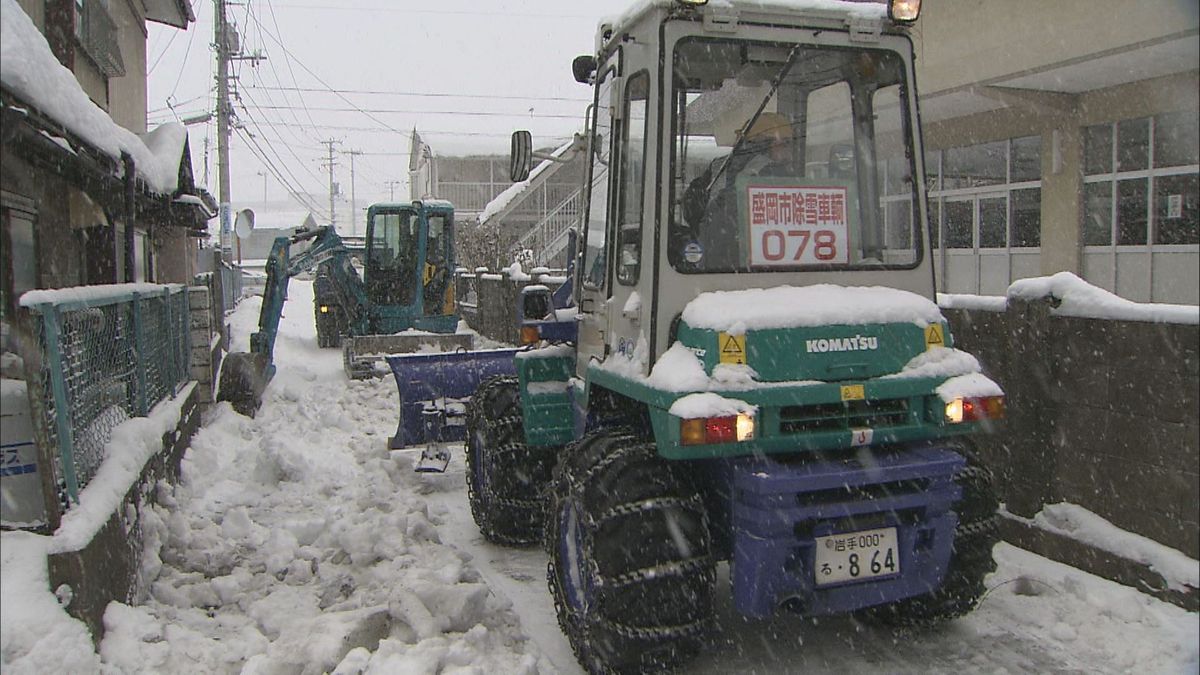 【この冬の除雪は】盛岡市除雪区間延長へ　SNSで除雪車の出動状況発信　相談窓口も設置