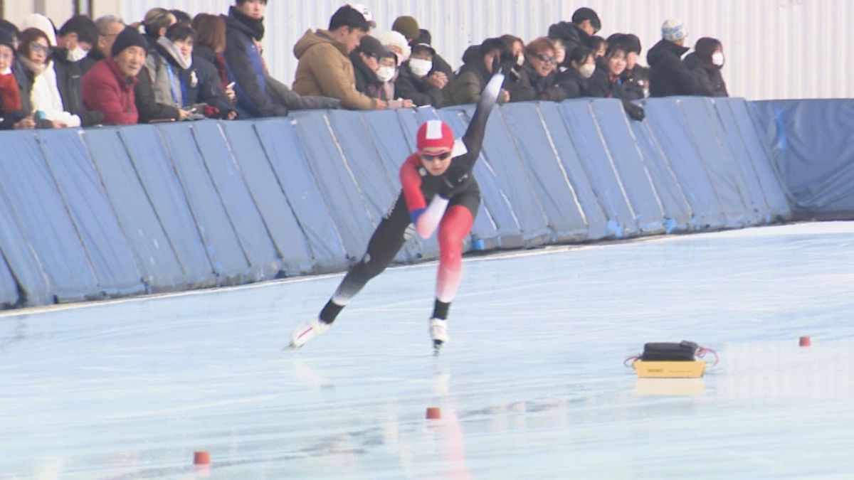 スケートインターハイ2日目　盛岡農・武田愛生12位スピードスケート女子1000ｍ