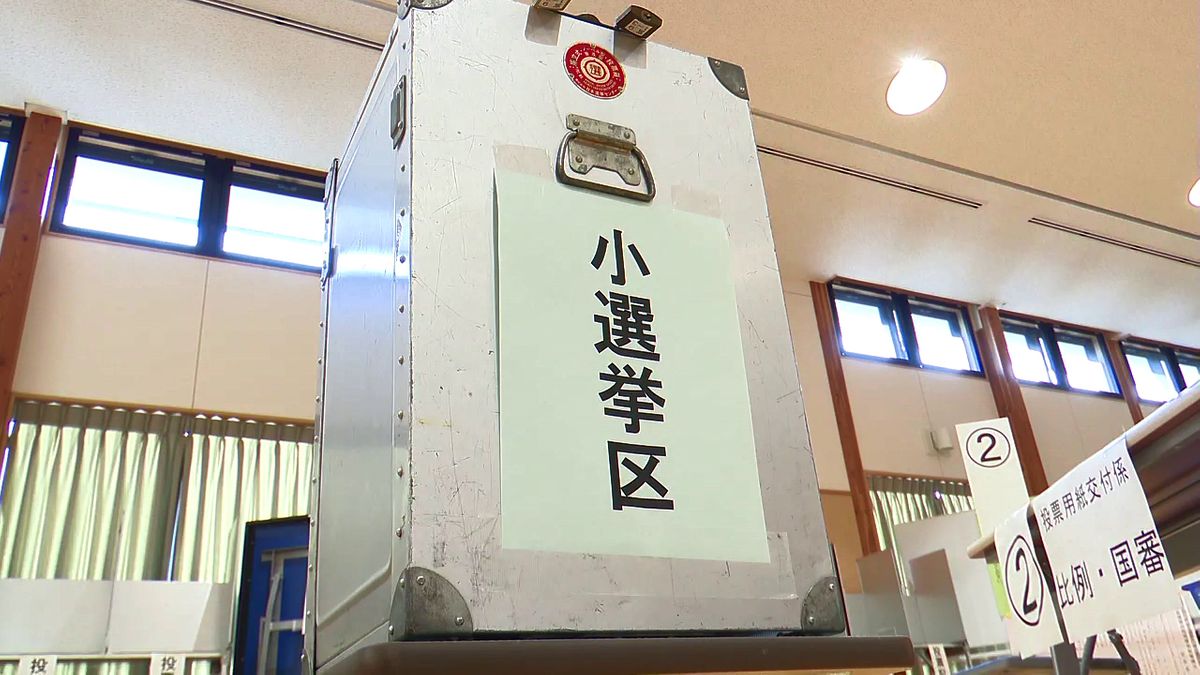 【衆議院選挙・参院補選】　投票始まる　岩手県