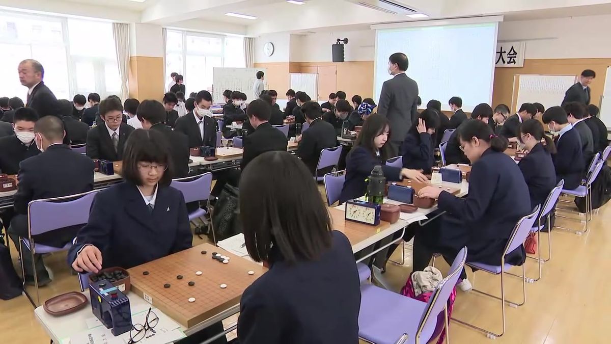 高校生棋士が全国かけて熱戦 全国高校囲碁選手権岩手県大会