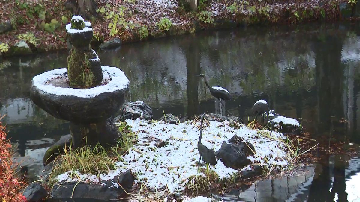 盛岡で今季初の積雪　宮古市区界では今季最大の積雪　夕方から路面凍結に注意　