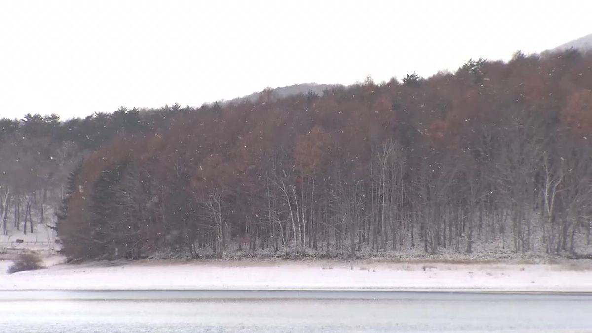 【県内11か所で今シーズン最も冷え込む】薮川は雪景色　19日朝の岩手