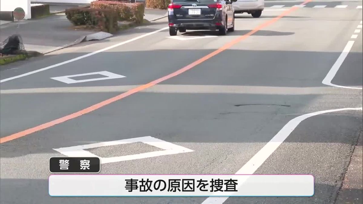 日南市で交通事故　88歳女性が死亡