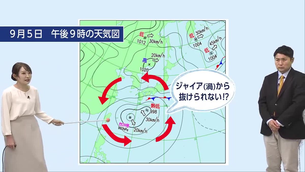 9月8日(火)宮崎の天気