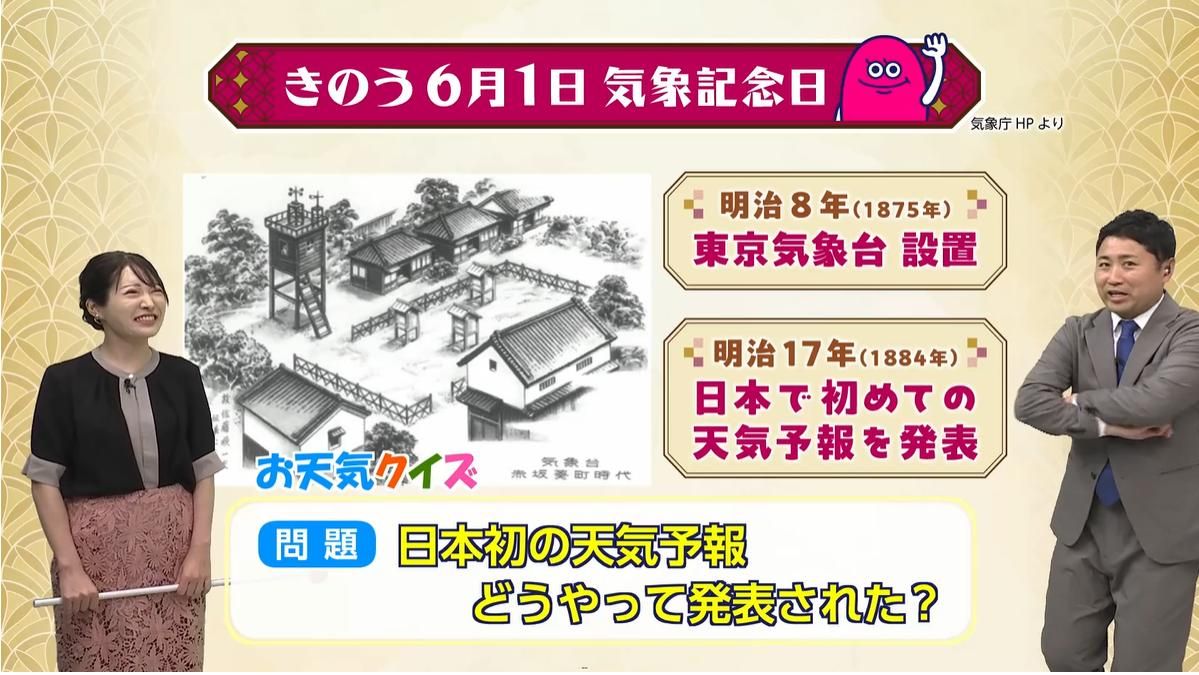日本初の天気予報…いま発表したら苦情殺到か!? 6月1日は「気象記念日」当時の発表方法と内容を気象予報士が解説