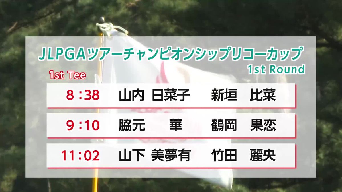 JLPGAツアー選手権リコー杯21日開幕　注目選手の意気込みは