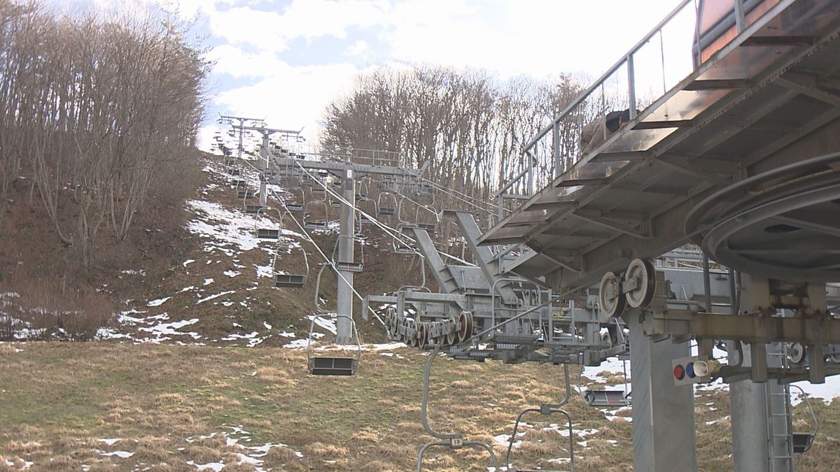 山形県内のスキー場雪不足　競技大会の会場変更を検討　蔵王ジャンプ台には雪搬入へ