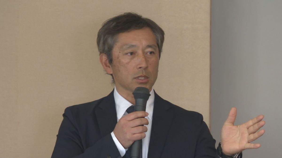 選手を伸ばす指導のポイントは「考える力磨くこと」　甲子園全国制覇の慶応高野球部・森林貴彦監督が山形市で講演