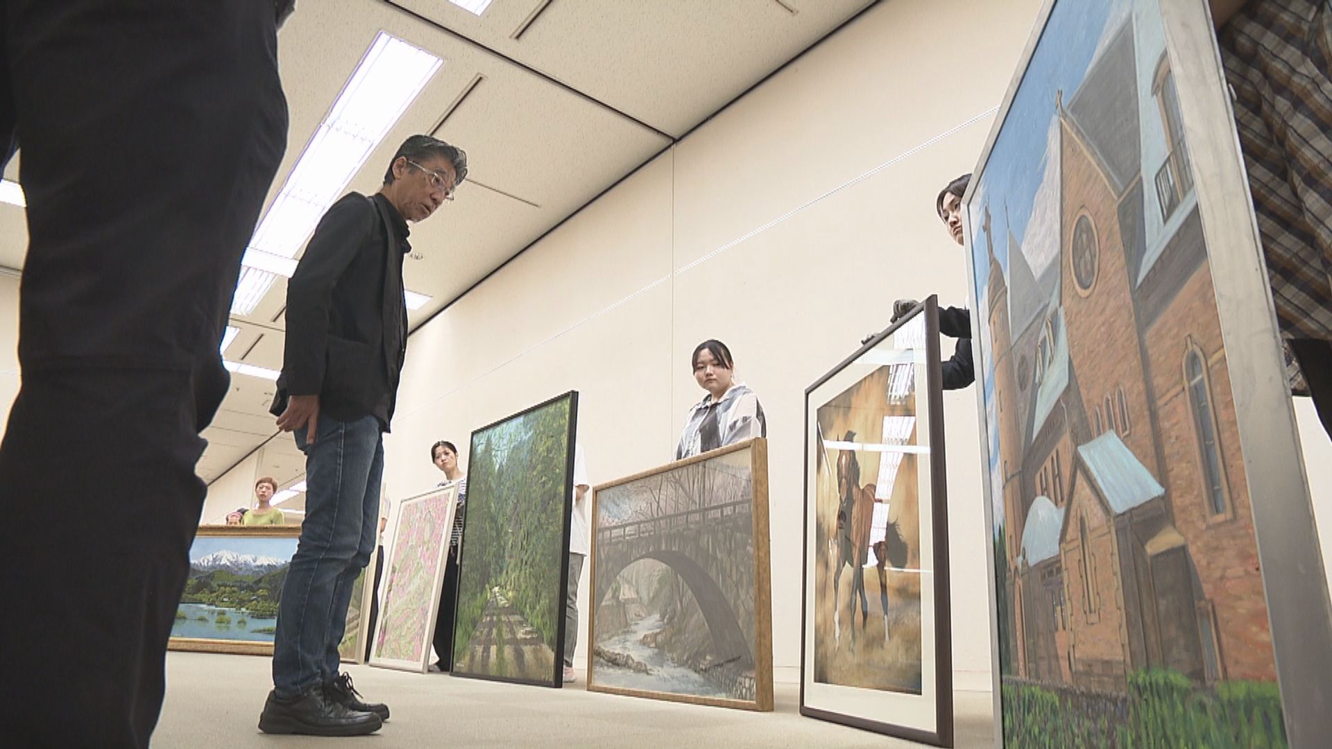 大内田敬 油彩画展 に行ってきました！ | あなたと作家を繋ぐ”刻