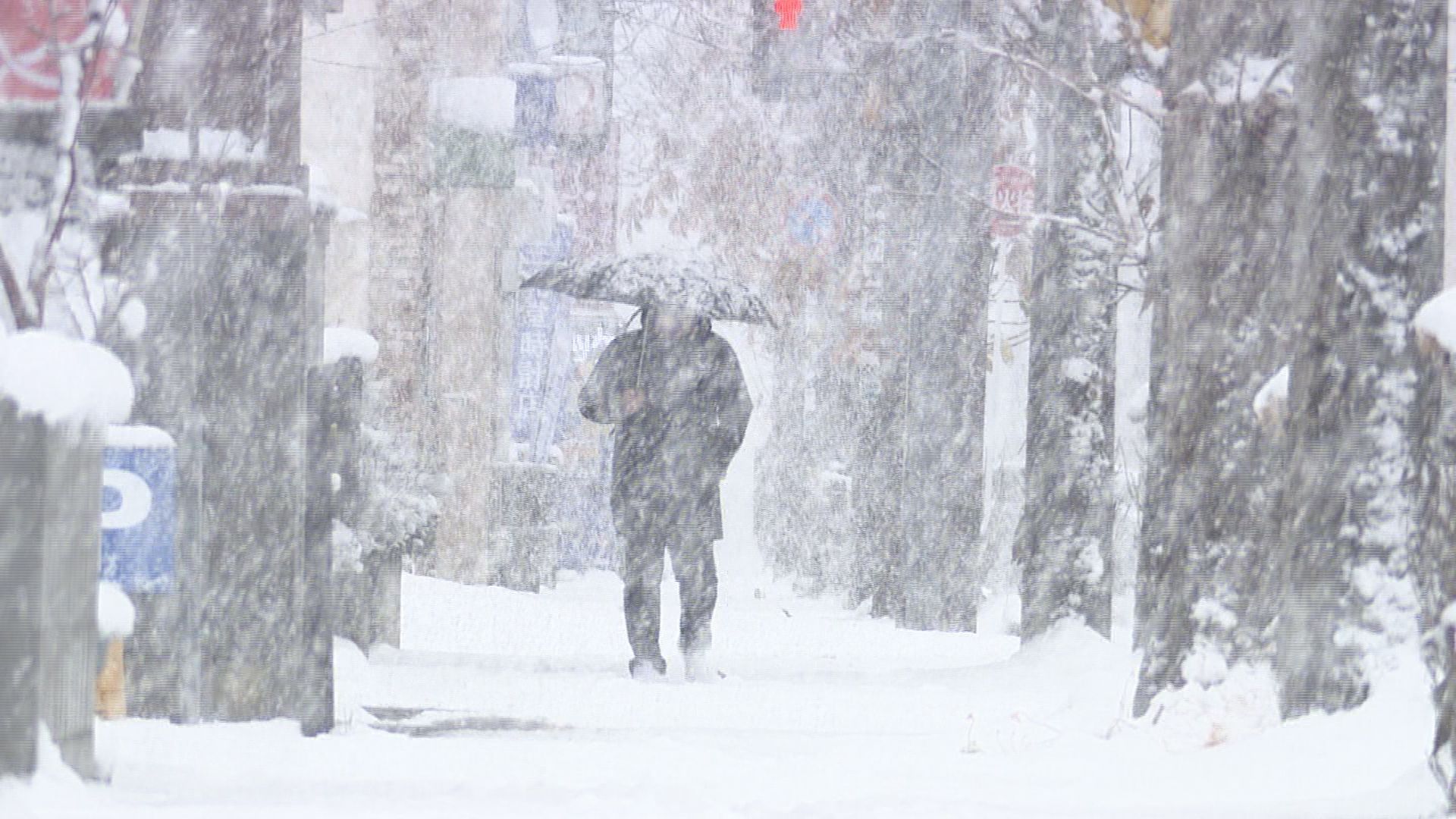 大蔵村肘折で積雪41センチ 西川町大井沢37センチ 山形県内冬型の気圧