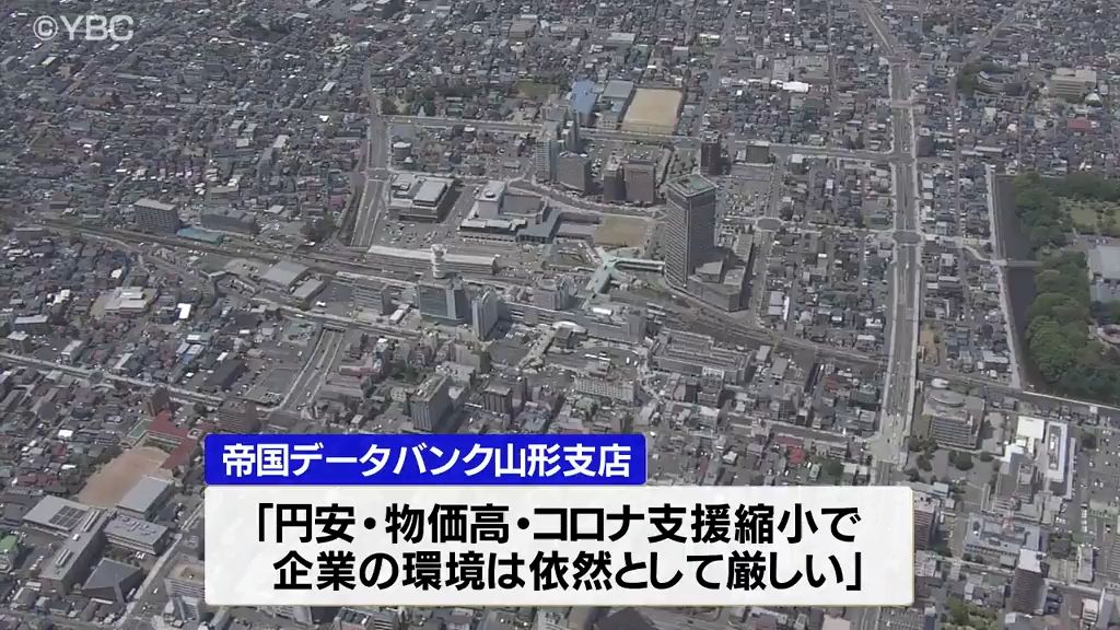 山形県内５月の企業倒産件数　件数、負債総額ともに前月を上回る