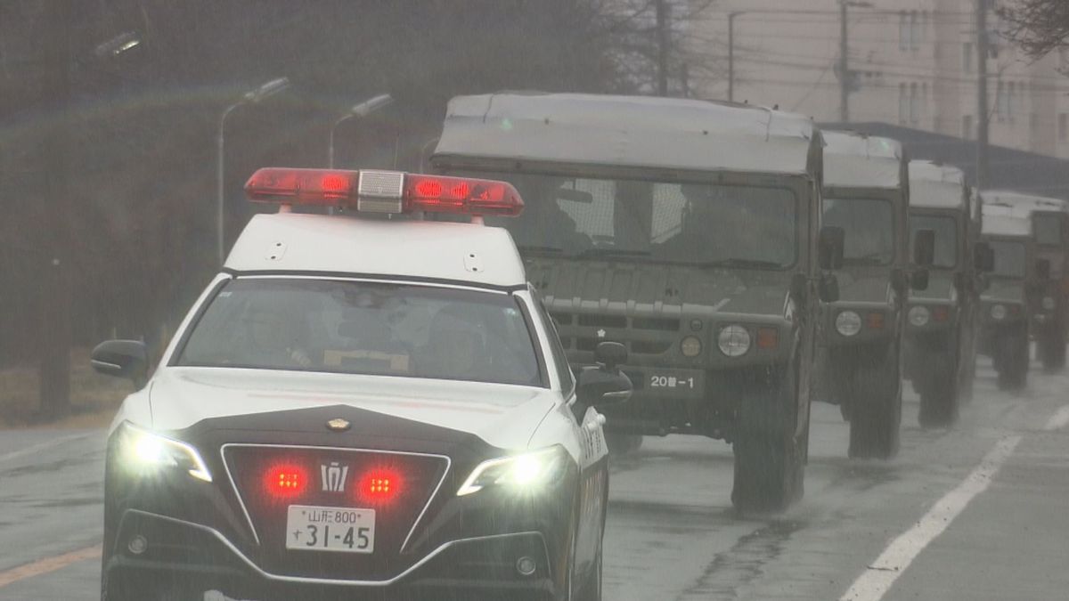 武装した工作員が山形県内に上陸したとの想定　陸上自衛隊と警察が共同訓練