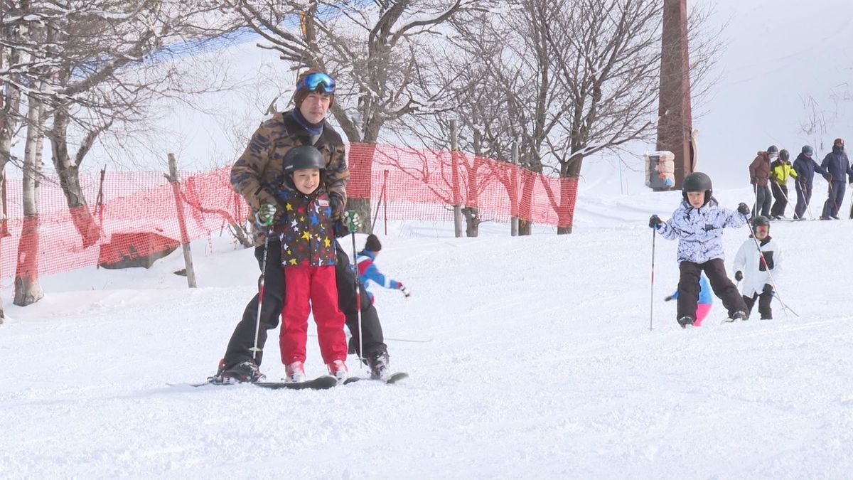 山形県内のスキー場　雪不足続く　蔵王温泉スキー場3分の1のゲレンデが滑走できず　