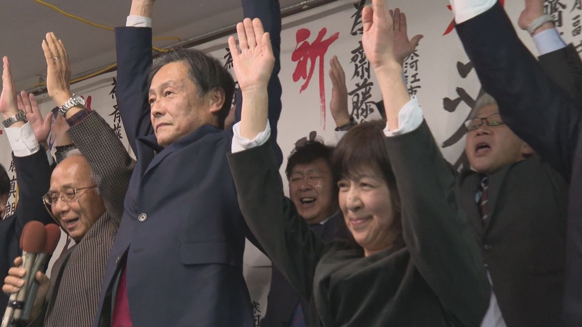 新人同士三つどもえの寒河江市長選　前副市長が初当選　投票率は10ポイント以上下がる