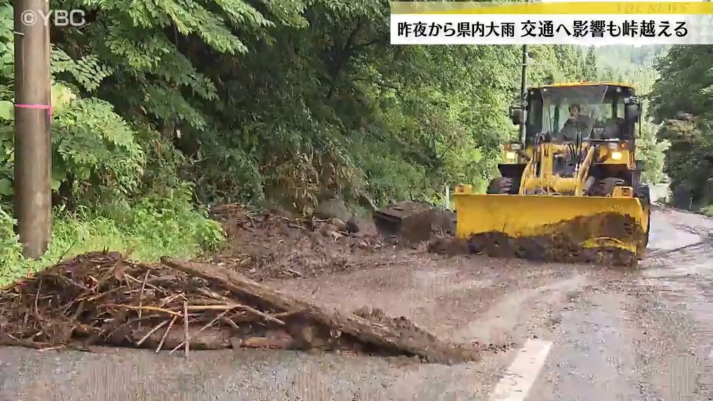 交通などに影響も大雨峠越す（山形県）（2025年9月3日掲載）｜YBC NEWS NNN