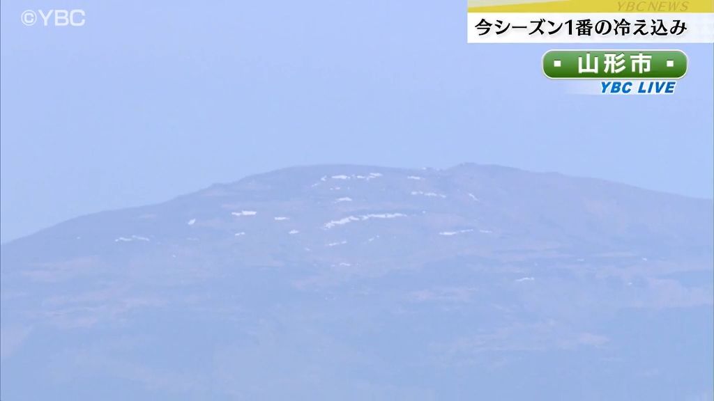 9日の山形県内各地で今シーズン一番の冷え込み　西川町大井沢で氷点下1.1℃　県内で今季初最低気温0℃下回る