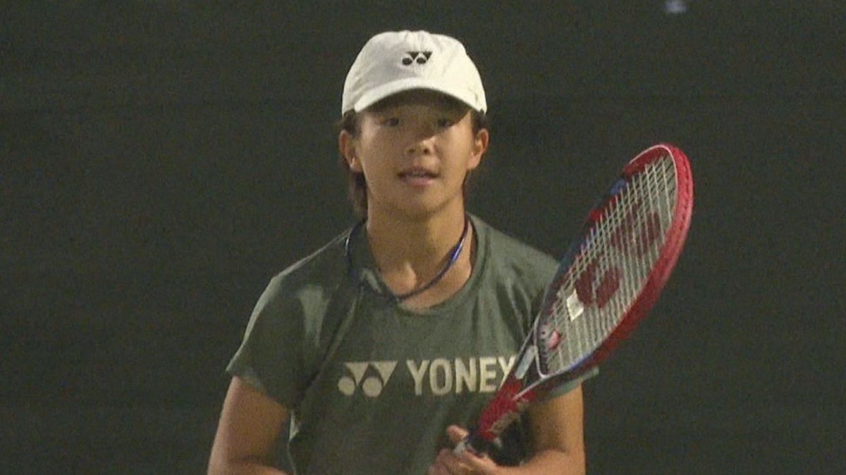 女子テニス12歳以下で国内ランキング1位　山形市の小学6年生　国際大会でも優勝経験