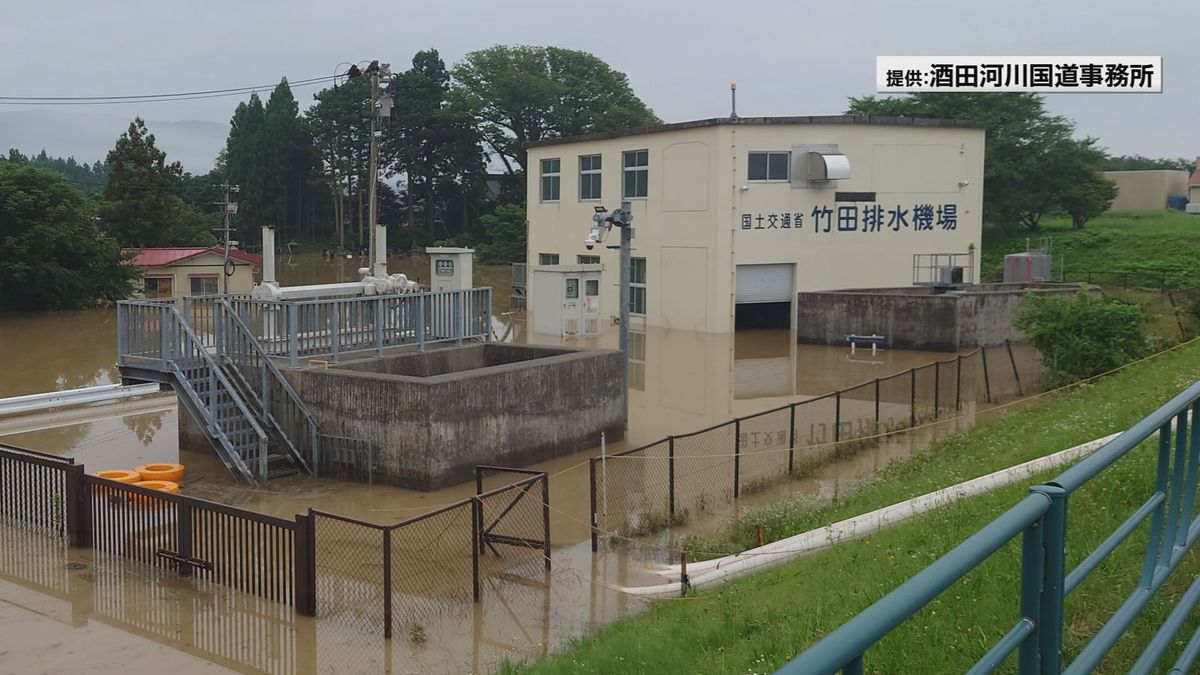 家屋や農業施設などが浸水した酒田市竹田地区　復旧復興に向け市が方針案を説明