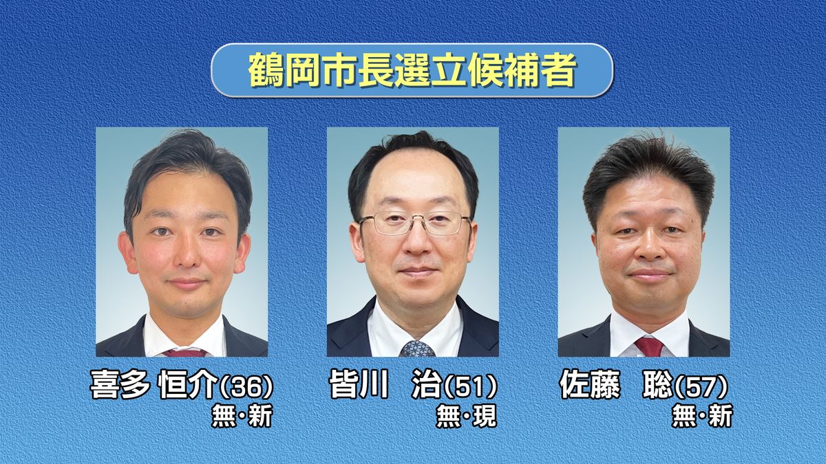 鶴岡 市長 選挙