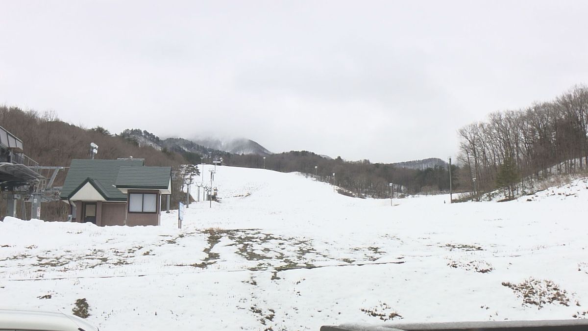 暖冬・雪不足で新庄市民スキー場2週間以上早く営業終了　営業日数は昨シーズンの1/3