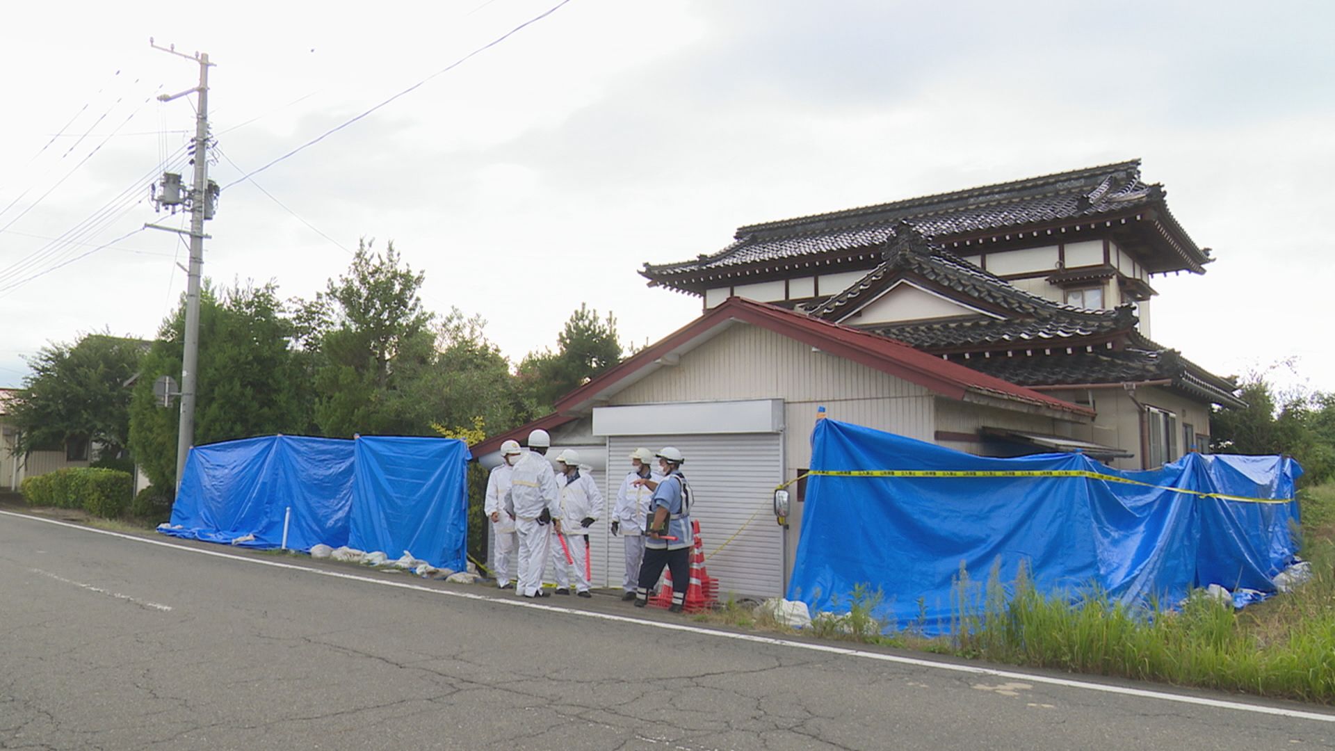 三川町の独居高齢女性殺人事件 自宅1階の窓ガラス割れていた 警察が