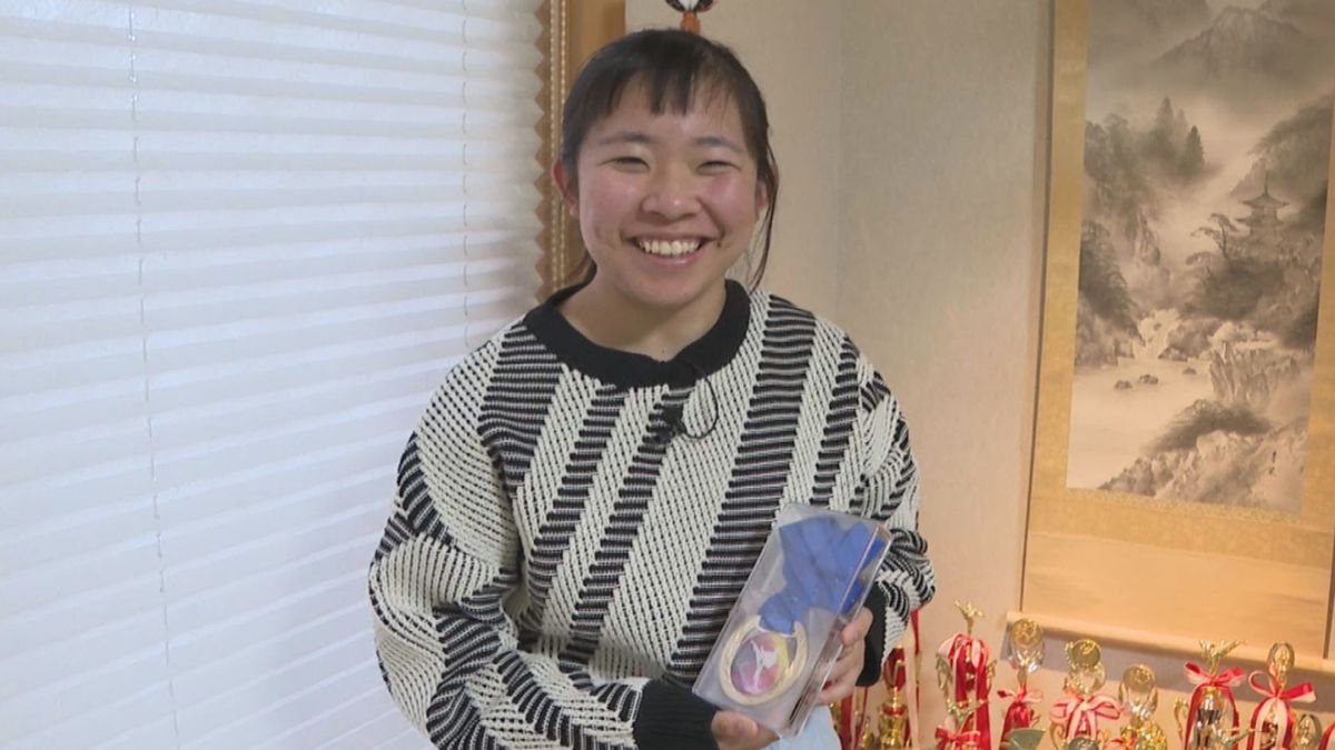 「上段横蹴り」が得意技　中学女子重量級で山形市の中学生が優勝　世界空手道選手権