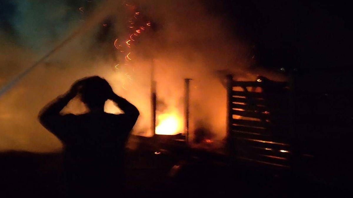 地区の住民たちが消火活動で延焼食い止め　消防車到着まで30分かかる蔵王坊平地区