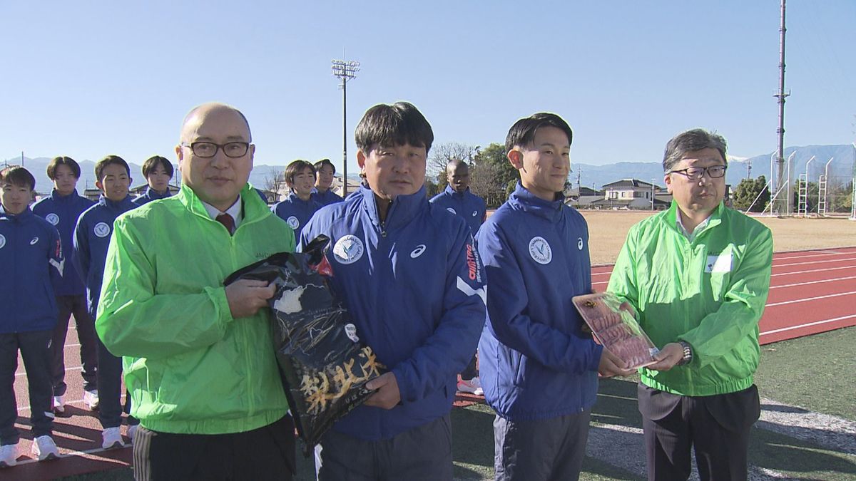 県産食材で走り抜く力を