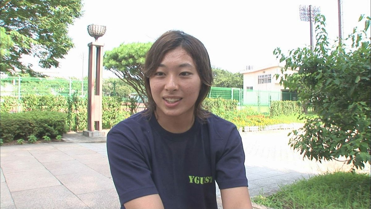 2009年 大学1年時の鈴木選手
