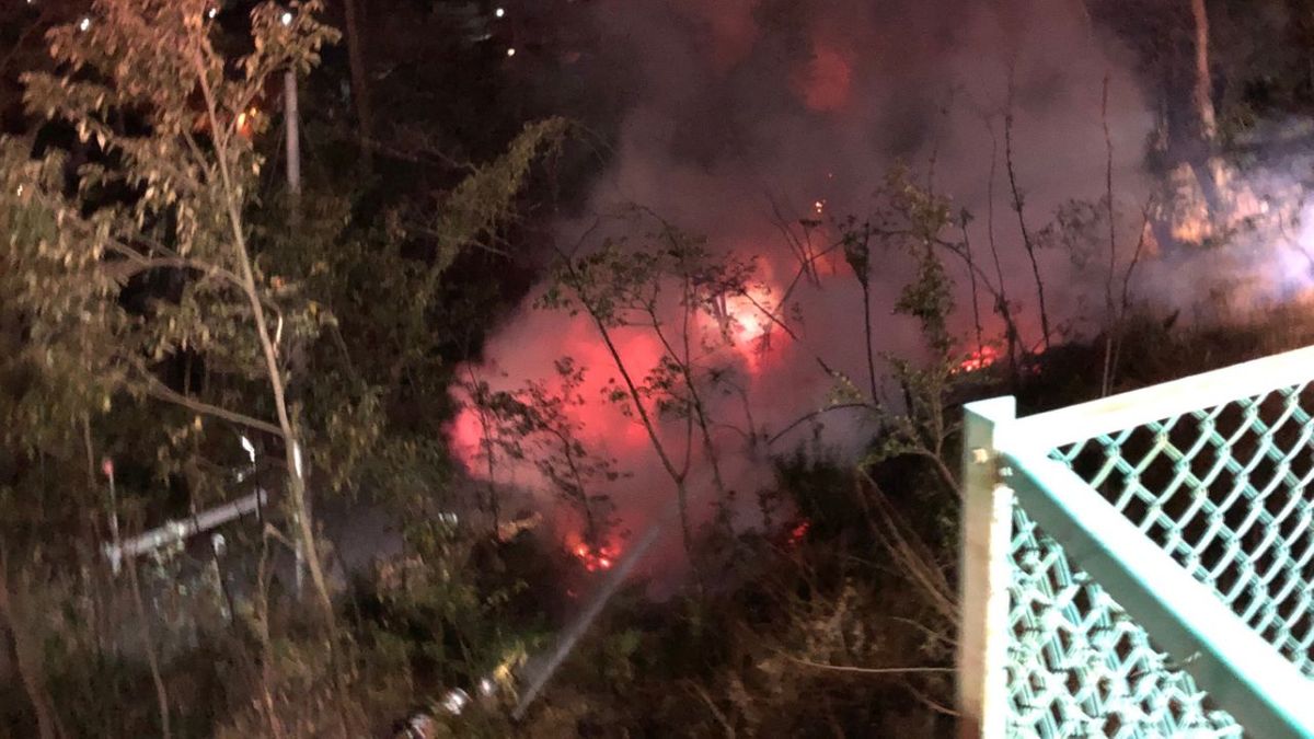 甲府の愛宕山周辺で火事相次ぐ 車両や山林焼く 短時間に相次ぎ出火 関連含め捜査 山梨