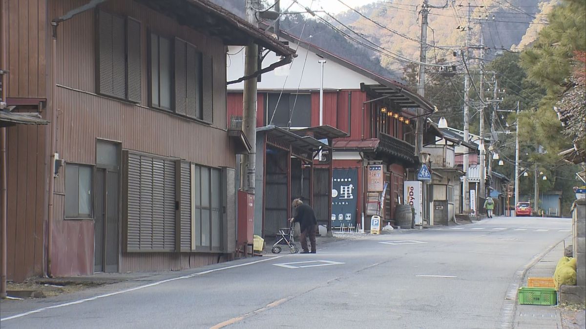 村にはオオカミ信仰が伝わる