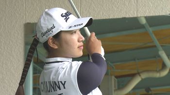 アマチュア17歳 長澤愛羅選手 決勝ラウンド進出ならず 初出場の全米女子オープンゴルフ 山梨