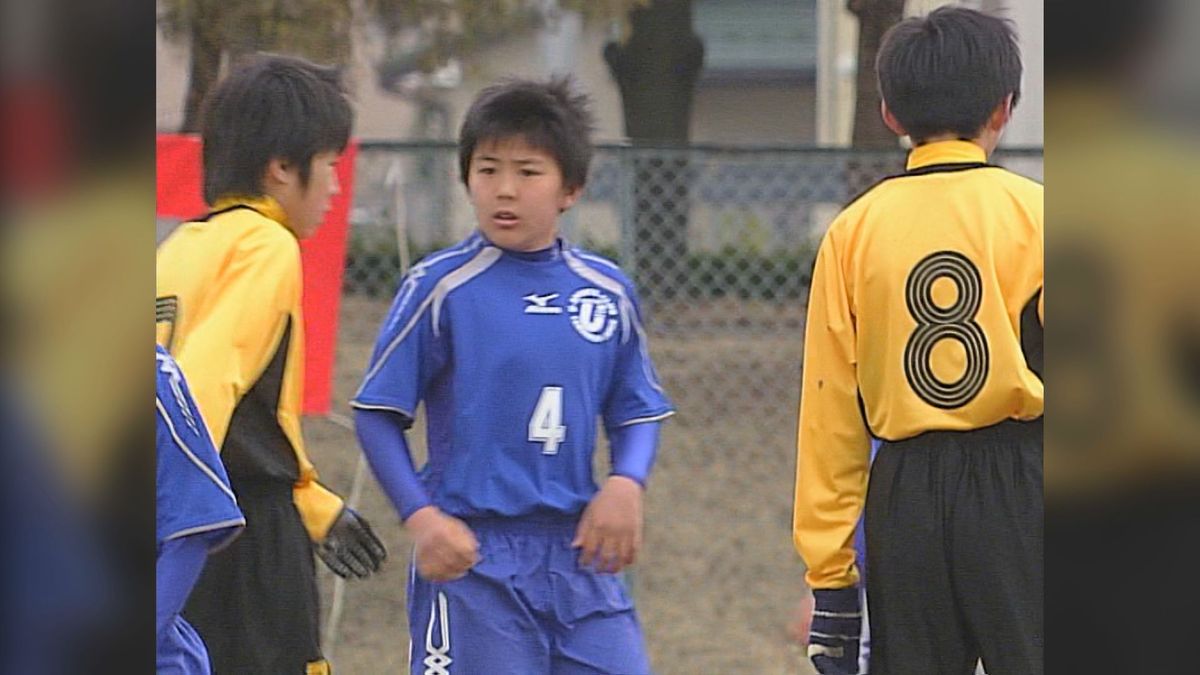 全国大会にも出場したサッカー少年