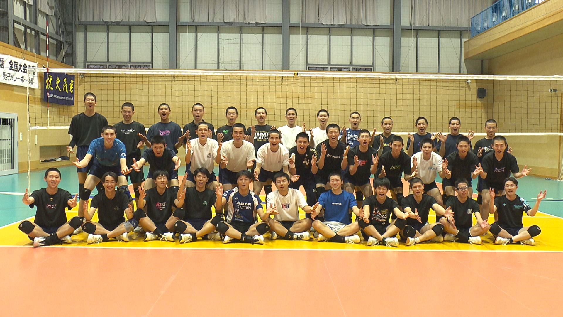 男子・日本航空 東北（宮城）にフルセットの末に敗れる 春高バレー2