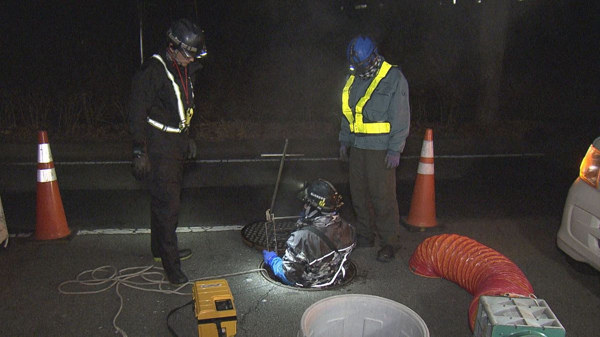 下水道管を緊急点検 全長6キロが対象 うち1.8キロは耐用年数超え 山梨・甲府市 