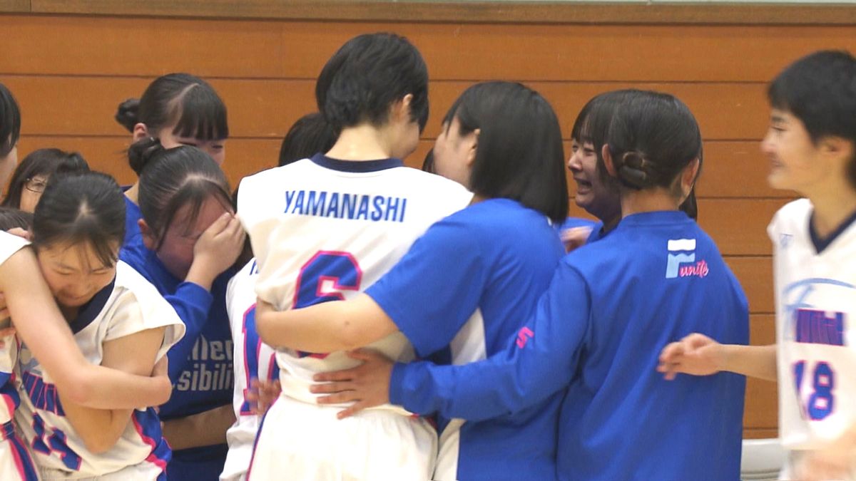 中学年代のバスケ全国大会 Jr.ウインターカップ山梨代表が決まる 県予選会女子決勝は3点差の接戦に