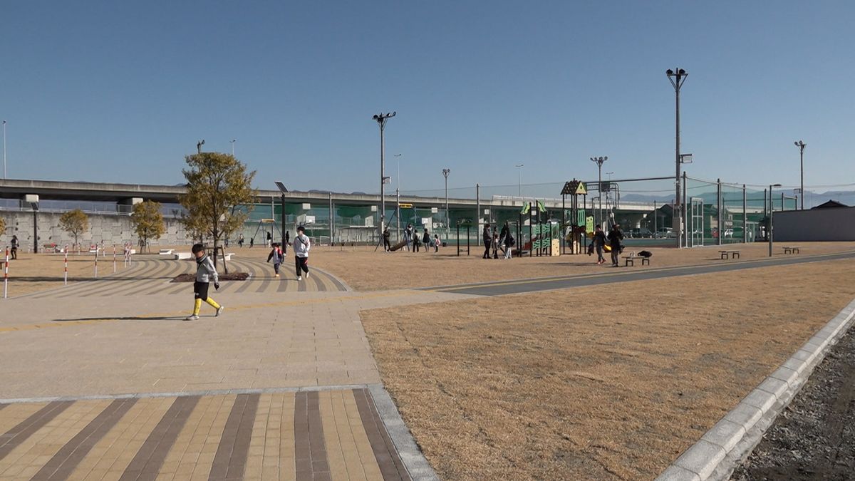 中央市 総合防災公園が完成しオープニングイベント 山梨県