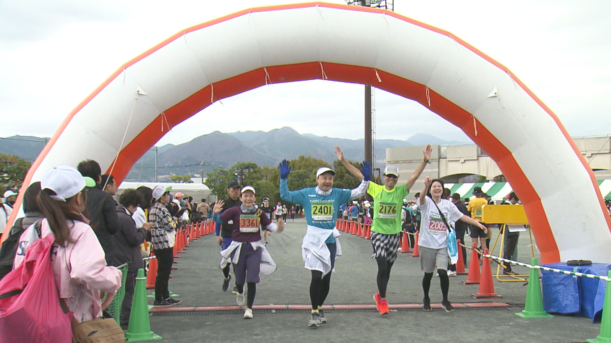 爽やかにゴール！