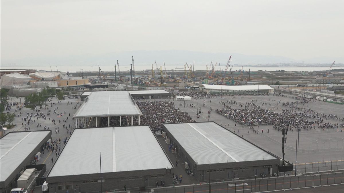 【速報】万博11日（水）一般来場者数は10.4万人 “レジオネラ菌”「対策本部」水上ショーは中止続く