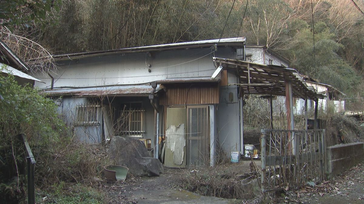  遺体が見つかった現場（大阪・東大阪市）