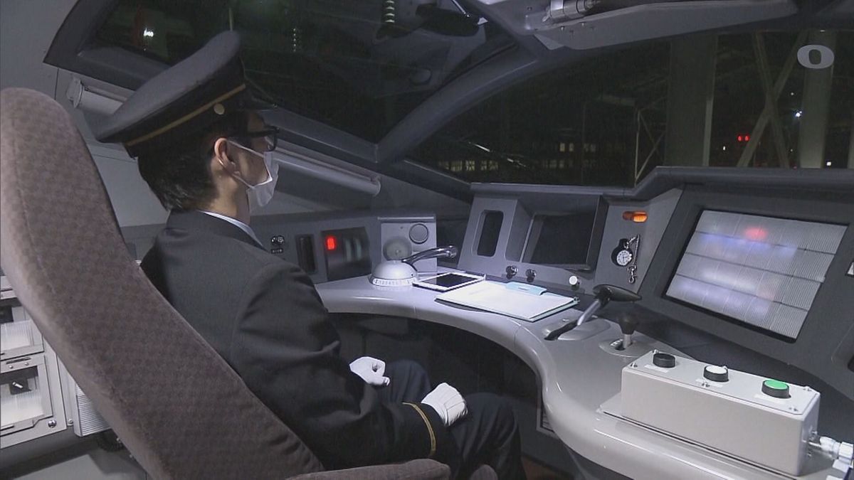 2021年に実施された上越新幹線の自動運転試験